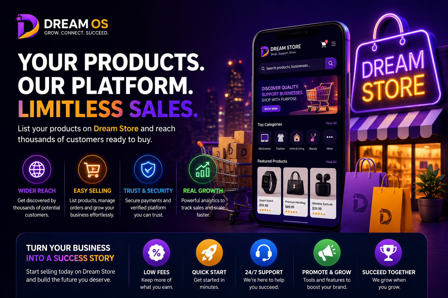 Dream Store marketplace