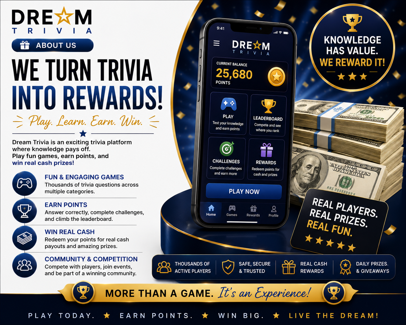 Dream cash challenges