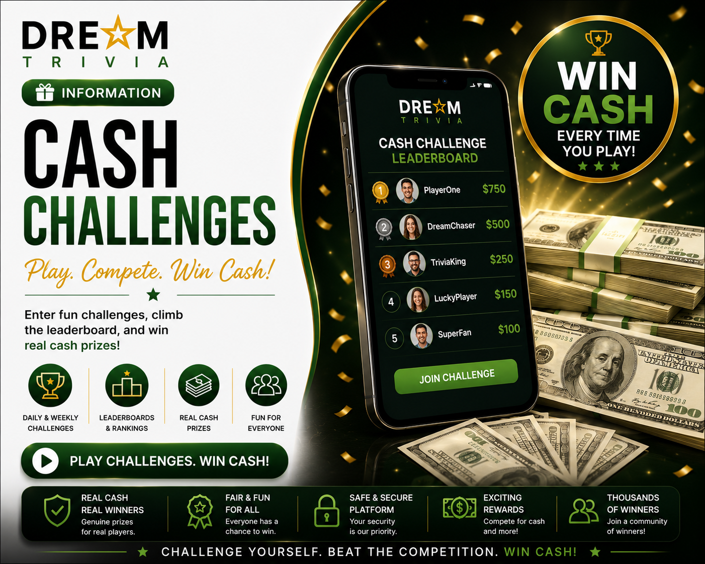 Cash challenges